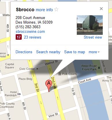sbrocco map